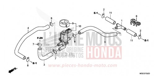 AIR INJECTION CONTROL VALVE VFR1200FDF de 2015